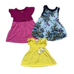 Toddler Baby Girl Short Sleeve Dress Bundle Lot | 18M | Little Lass and more